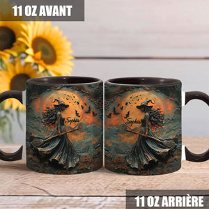 Mug Personnalisé Sorcière Mystique - Cadeau Unique et Enchanteur