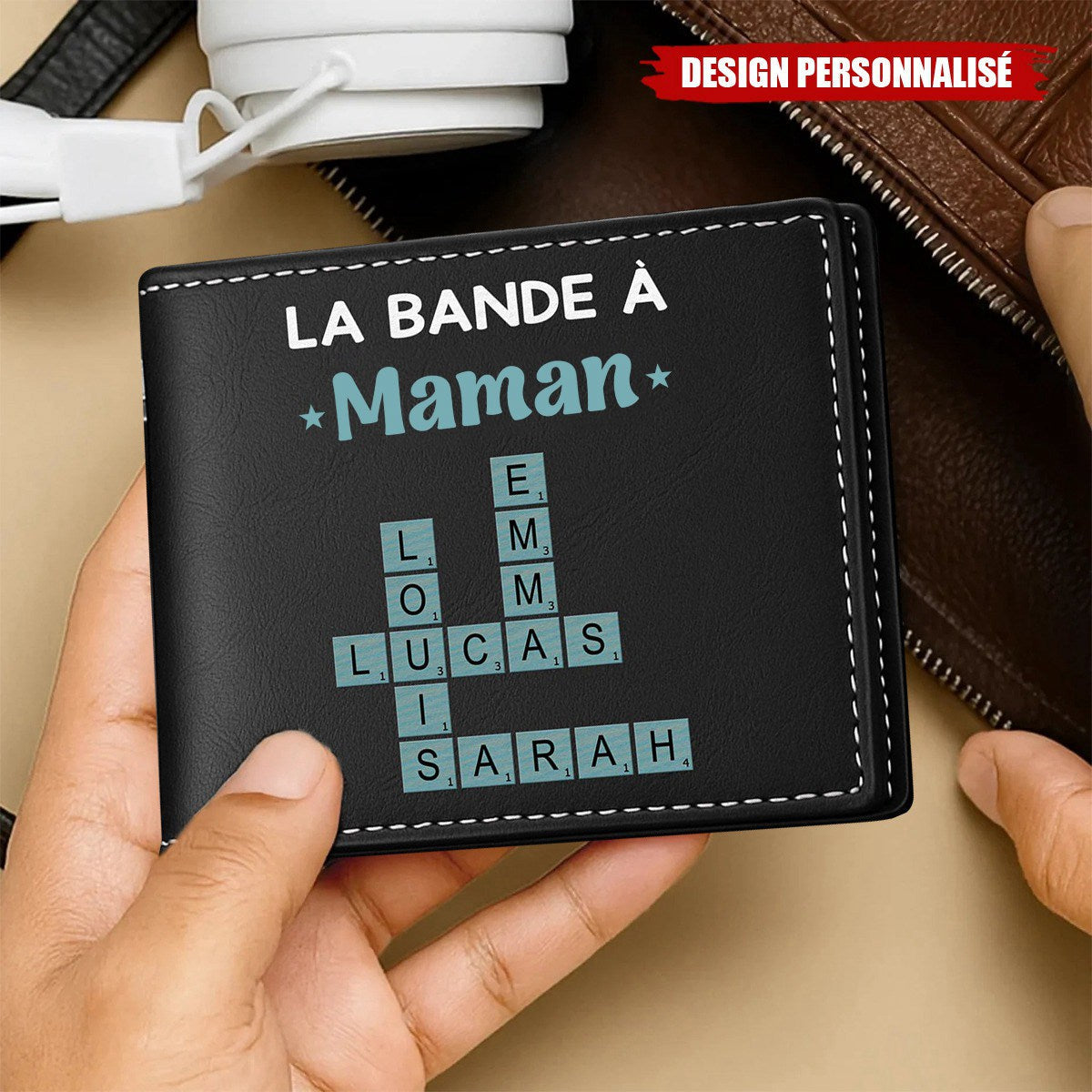 Portefeuille Personnalisé – La Bande de Papa