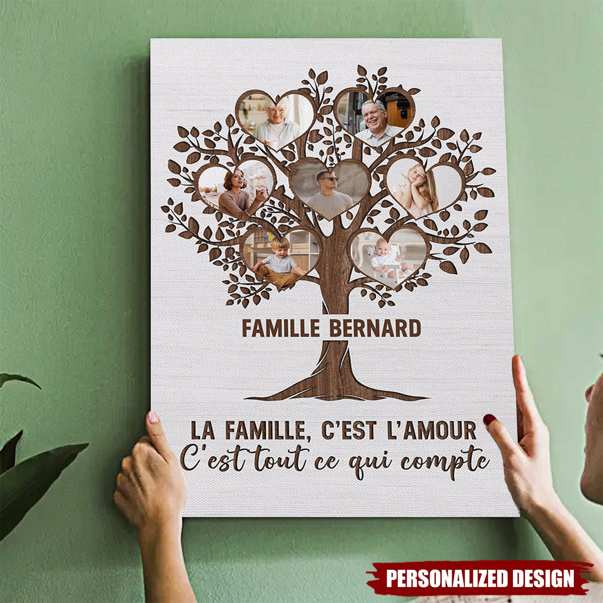 Affiche Personnalisée Famille – La Famille, C’est Tout Ce Qui Compte