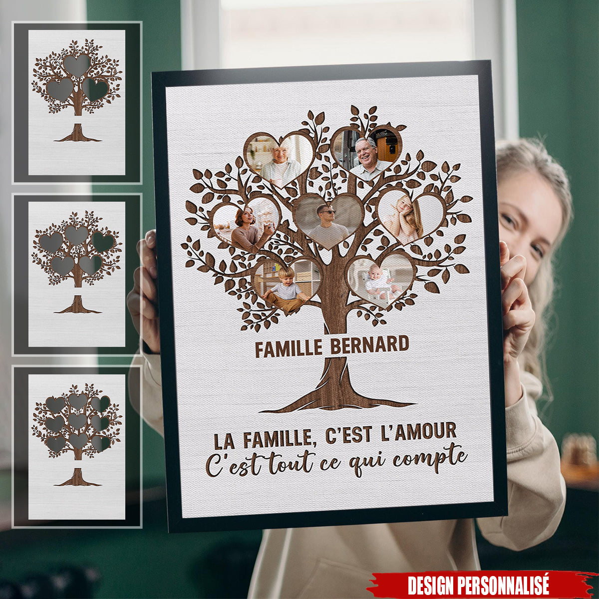 Affiche Personnalisée Famille – La Famille, C’est Tout Ce Qui Compte