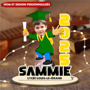 Pancarte Personnalisée pour Souvenir de Remise de Diplôme – Promotion 2025