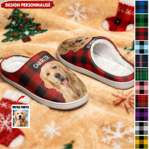 Chaussons Douillets Personnalisés avec Photo - Cadeau Douillet et Unique