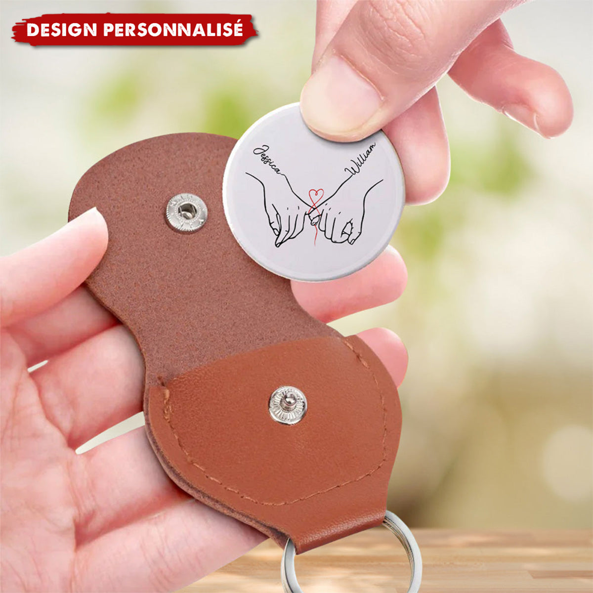 Porte-Clés couple personnalisé - À Mon Mari, Mon Âme Soeur, Mon Meilleur Ami