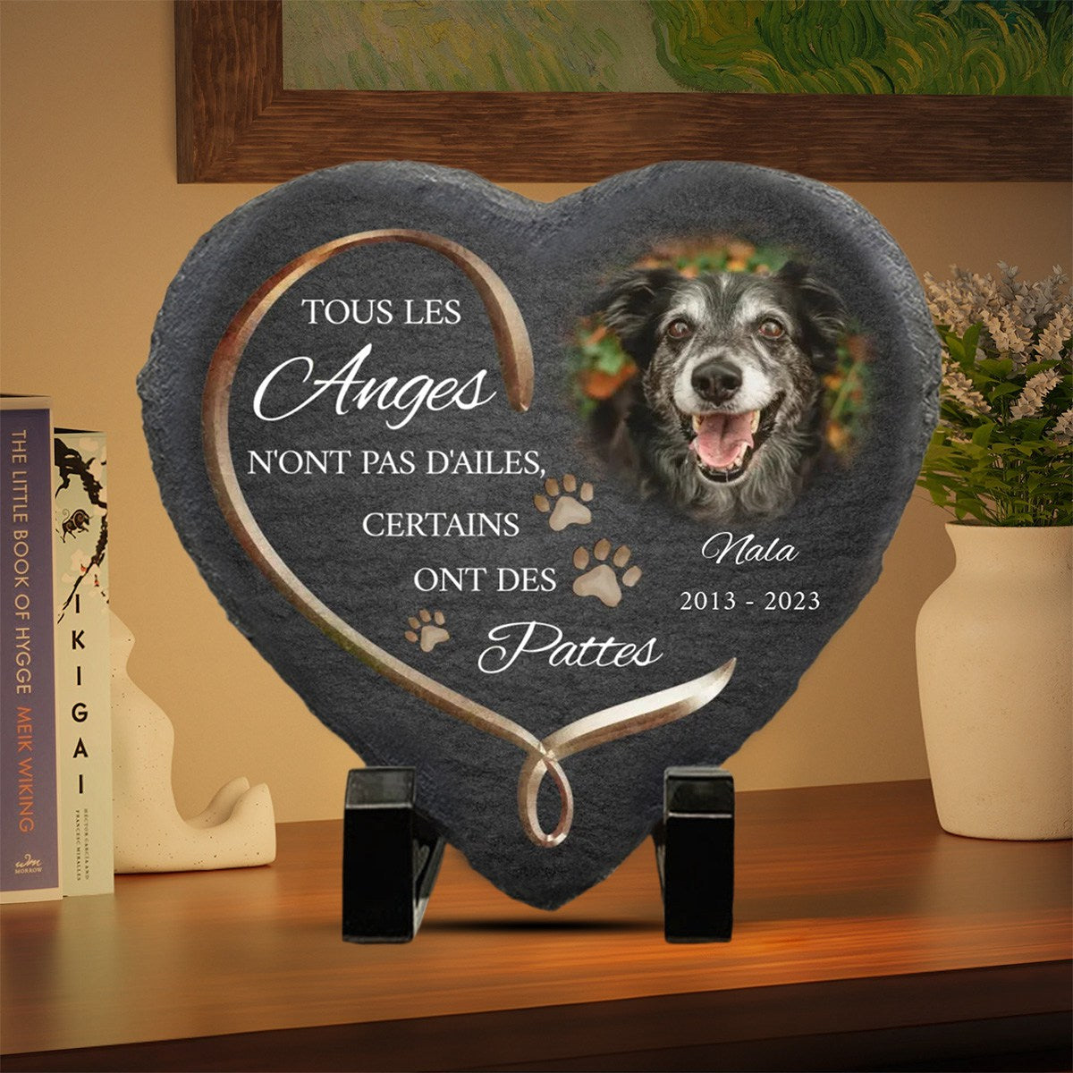 Pierre Funéraire Personnalisée – Tous les Anges n'ont pas d'ailes