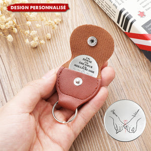 Porte-Clés couple personnalisé - À Mon Mari, Mon Âme Soeur, Mon Meilleur Ami