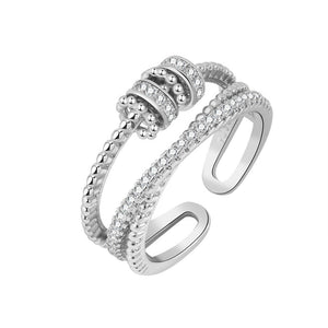 À Ma Fille - Bague Anti-Stress avec Message Touchant