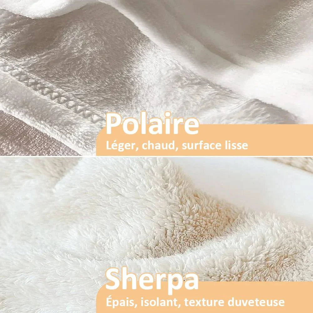 Couverture Personnalisée Bonhomme de Neige – Douce, Chaleureuse et Parfaite pour les Enfants