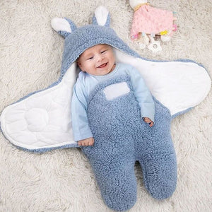 Couverture d’Emmaillotage Bébé Personnalisée avec Nom et Motif Ours – Cadeau d’Anniversaire pour Bébé