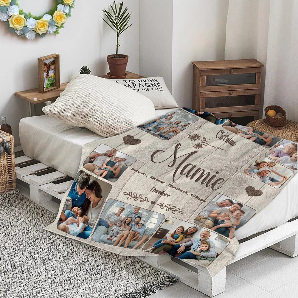 Couverture Personnalisée Photo – Un Cadeau Rempli d’Amour